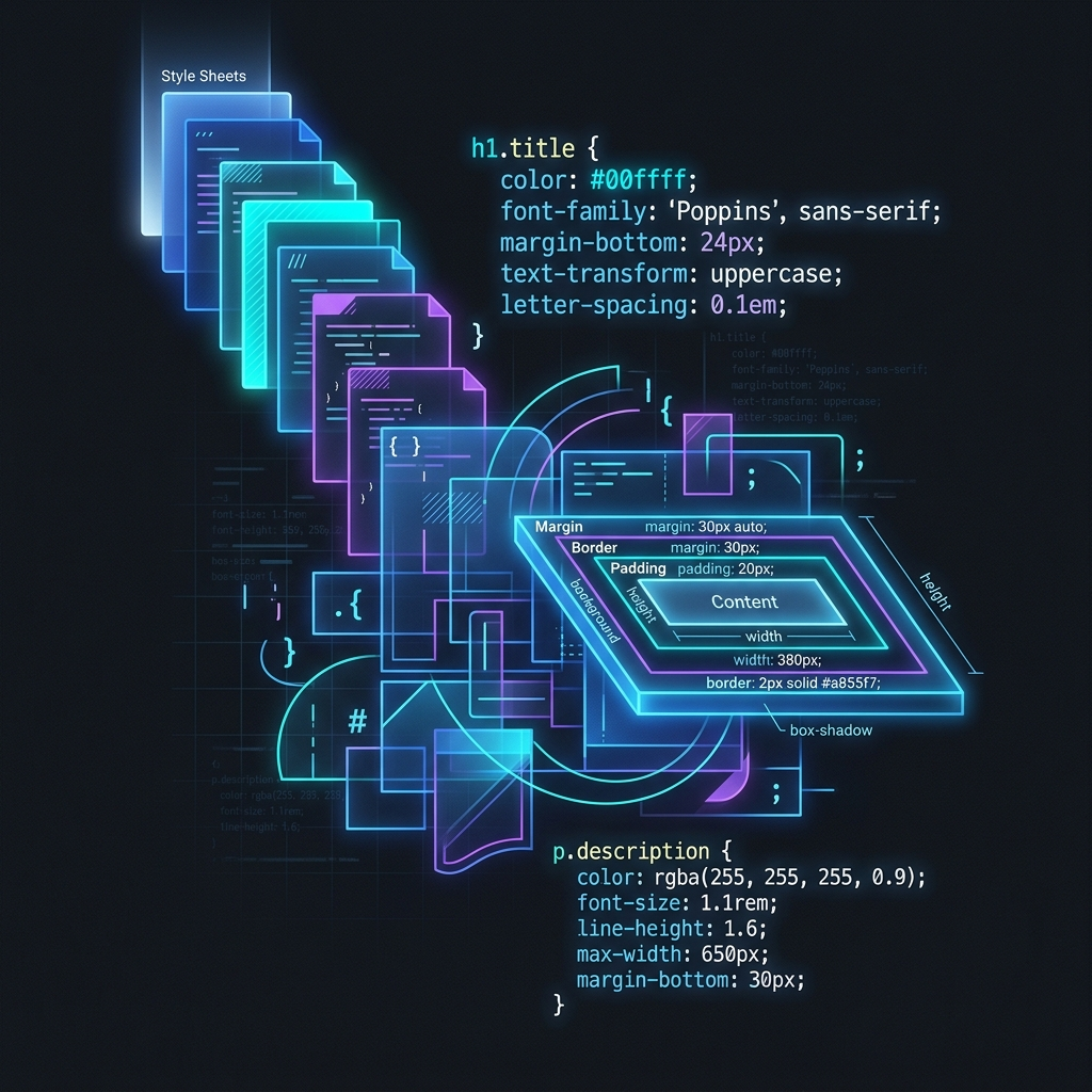 Illustrazione di apertura della guida CSS stili e layout