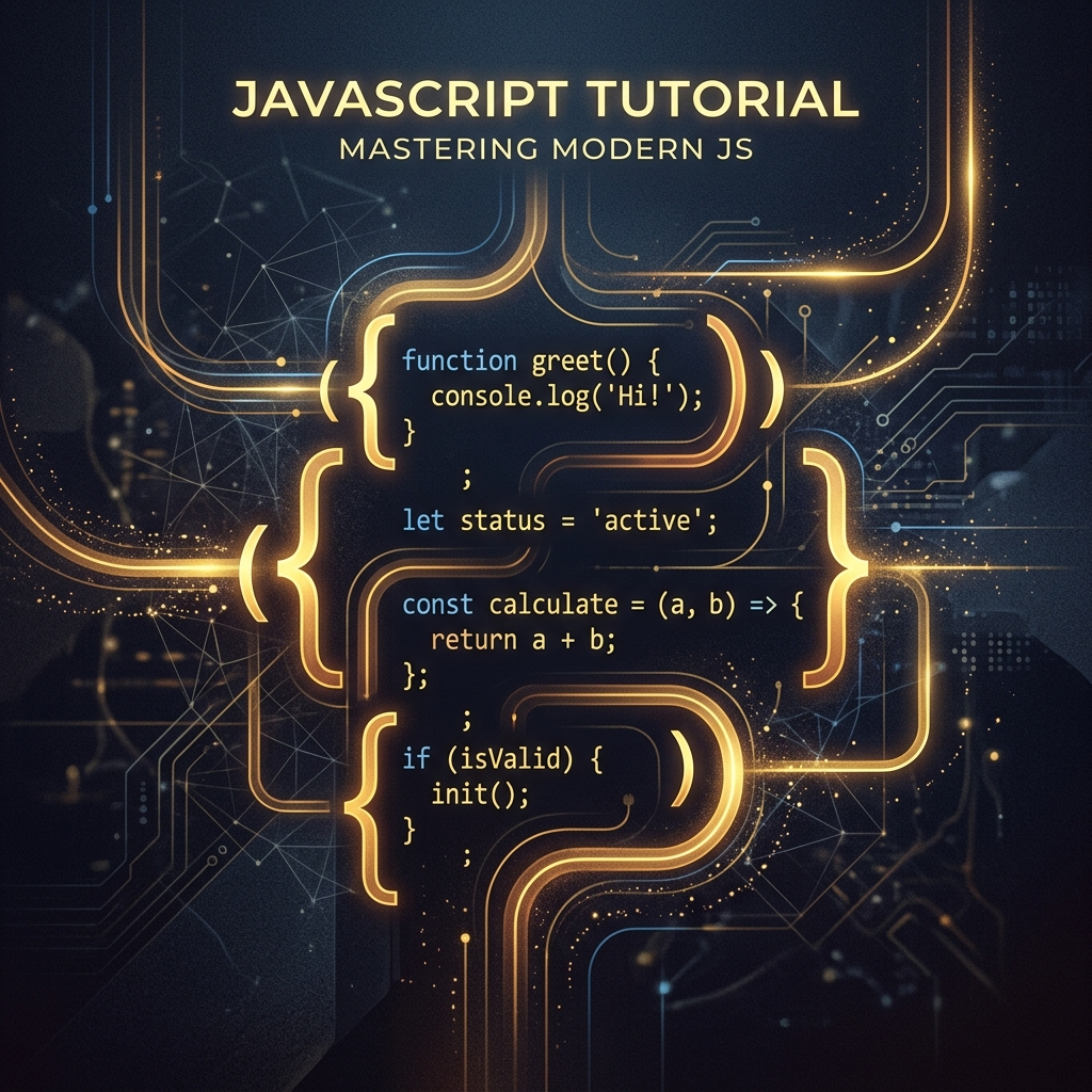 Illustrazione di apertura della guida JavaScript fondamentali