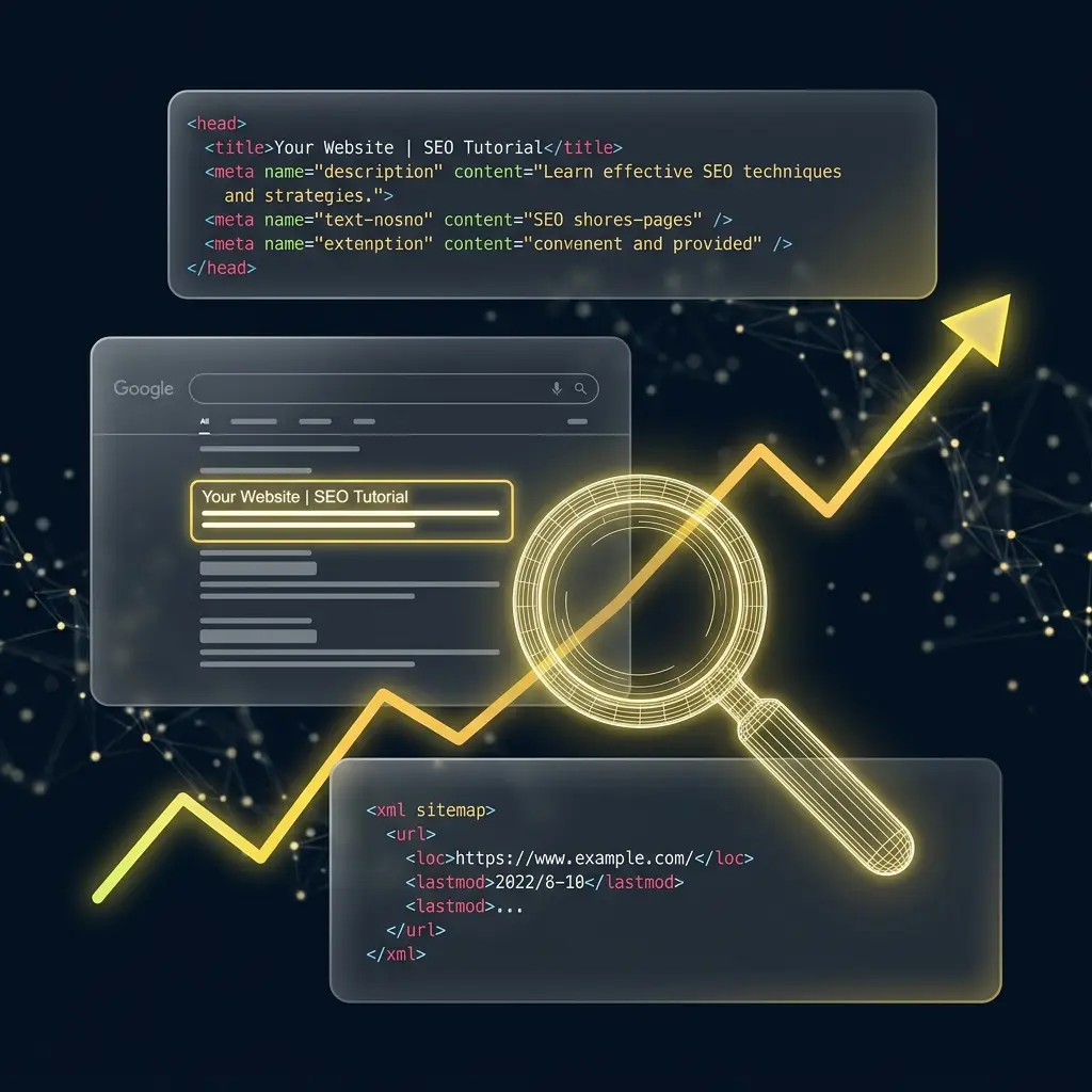 Opening illustration for the Technical SEO basics guide