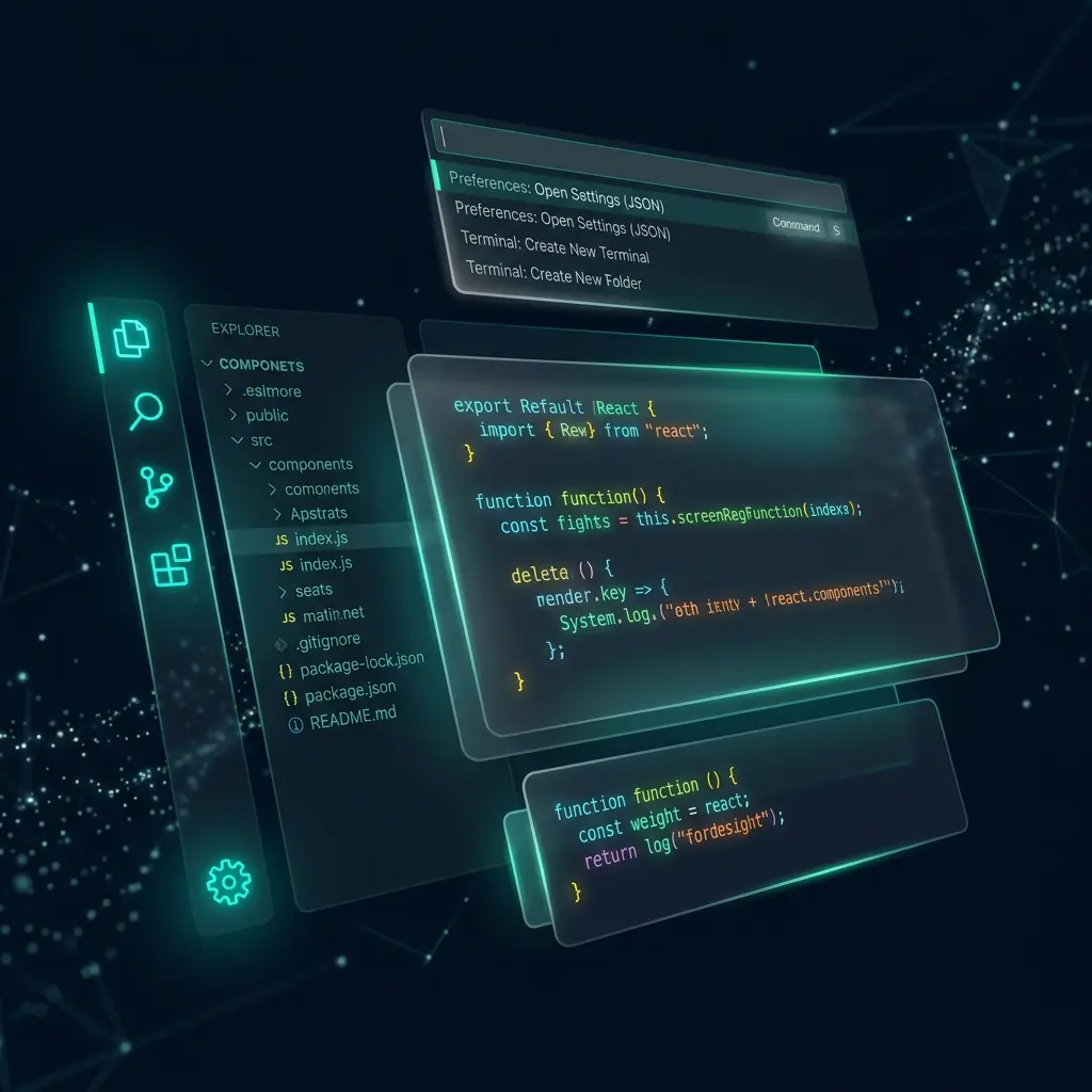 Illustrazione di apertura della guida VS Code essenziale